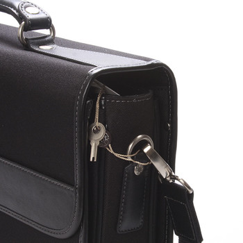 Pánská business aktovka černá - Hexagona Jasper