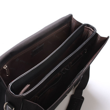 Pánská business aktovka černá - Hexagona Jasper