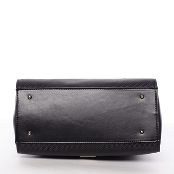 Dámska luxusná kabelka čierna - Delami Laura Biaggi