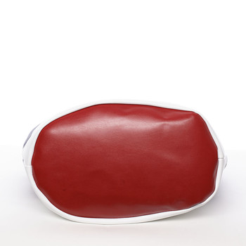 Elegantná bielo-modro-červená dámska kabelka cez rameno - Delami Shakira