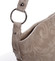 Dámska kožená kabelka cez rameno béžová - ItalY Heather