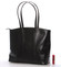 Dámska luxusná kabelka cez rameno čierna - Delami Yvonne