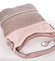 Trendy dámska kabelka cez plece ružová - MARIA C Fleur