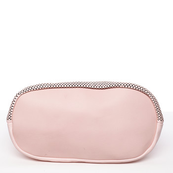 Trendy dámska kabelka cez plece ružová - MARIA C Fleur