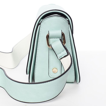 Originálna crossbody kabelka mentolová - Silvia Rosa Bailee