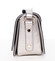 Originálna crossbody kabelka strieborná - Silvia Rosa Bailee