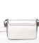 Originálna crossbody kabelka strieborná - Silvia Rosa Bailee