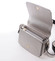 Originálna crossbody kabelka strieborná - Silvia Rosa Bailee