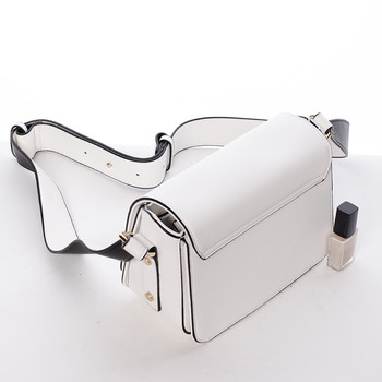 Originálna crossbody kabelka biela - Silvia Rosa Bailee