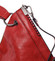 Módna dámska kabelka cez plece červená - Dudlin Pierretta
