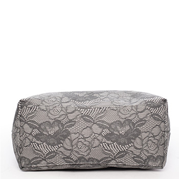 Originálna dámska kabelka cez rameno sivá - Dudlin Minnie