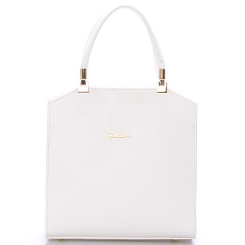 Originálna dámska kabelka do ruky biela - Delami Chereen