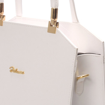 Originálna dámska kabelka do ruky biela - Delami Chereen