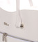 Luxusná dámska kabelka biela saffiano - Delami Veronica