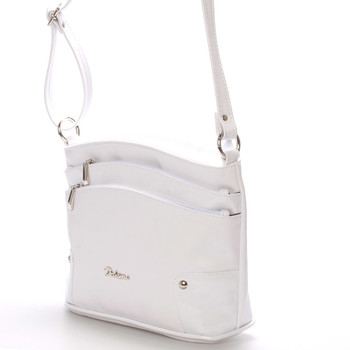 Originálna crossbody kabelka biela - Delami Lealia