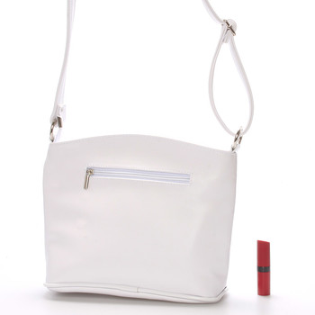 Originálna crossbody kabelka biela - Delami Lealia