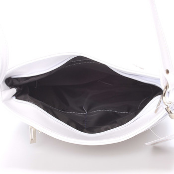 Originálna crossbody kabelka biela - Delami Lealia