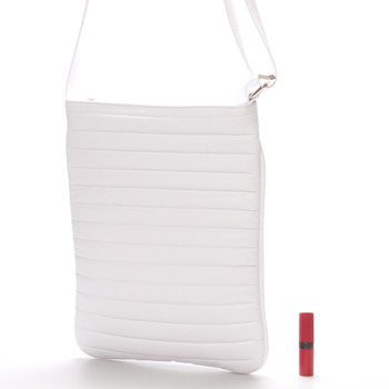 Trendy crossbody kabelka biela - Delami Clara