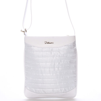 Menšia crossbody kabelka biela - Delami Jineen