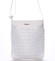 Menšia crossbody kabelka biela - Delami Jineen