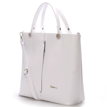 Luxusná biela dámska kabelka - Delami Catherine