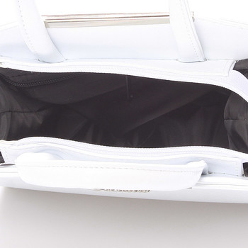 Dámska spoločenská kabelka biela - Delami Nathalie