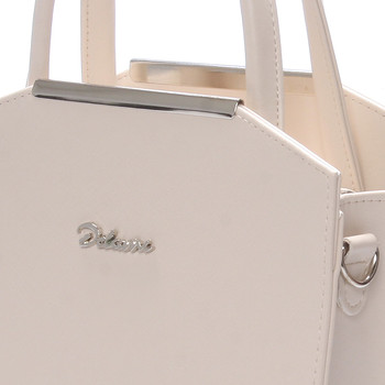 Dámska spoločenská kabelka béžová - Delami Nathalie