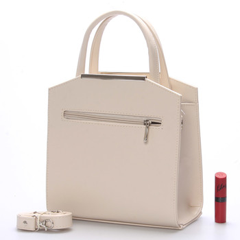 Dámska spoločenská kabelka béžová - Delami Nathalie