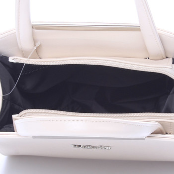 Dámska spoločenská kabelka béžová - Delami Nathalie