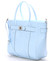 Exkluzívna dámska kabelka do ruky modrá - Delami Olympia