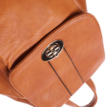 Dámsky mestský batôžtek hnedý - Delami Gallia