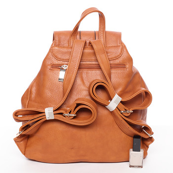 Dámsky mestský batôžtek hnedý - Delami Gallia