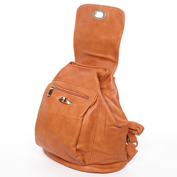 Dámsky mestský batôžtek hnedý - Delami Gallia