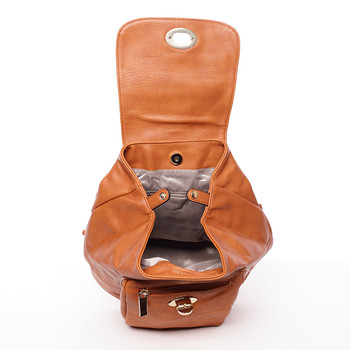 Dámsky mestský batôžtek hnedý - Delami Gallia