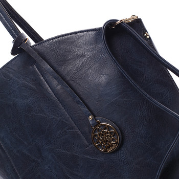 Elegantná dámska kabelka cez plece modrá - Dudlin Heloise