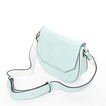 Exkluzívna crossbody kabelka mentolová - Silvia Rosa Katriane