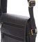 Elegantná pánska kožená taška cez plece čierna - SendiDesign Garnell