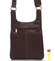 Moderná pánska kožená taška cez plece hnedá - SendiDesign Leverett