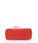 Trendy dámska kožená kabelka červená - ItalY Damiane