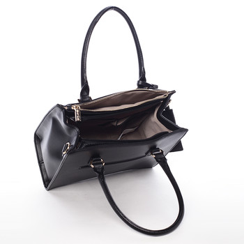 Elegantná dámska kabelka do ruky čierna - David Jones Halette