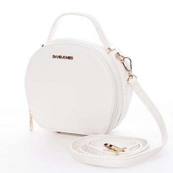 Moderná dámska crossbody kabelka biela - David Jones Adilene