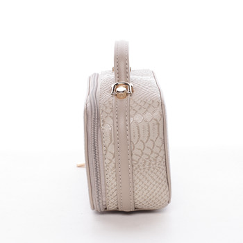 Originálna dámska crossbody kabelka camel - David Jones Allyson