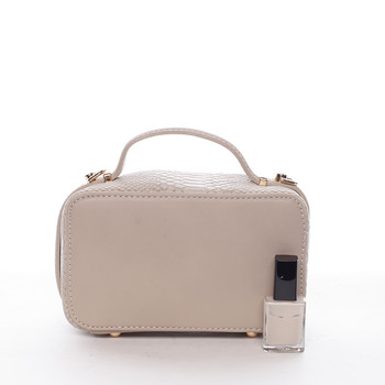 Originálna dámska crossbody kabelka camel - David Jones Allyson