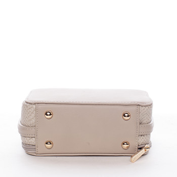 Originálna dámska crossbody kabelka camel - David Jones Allyson