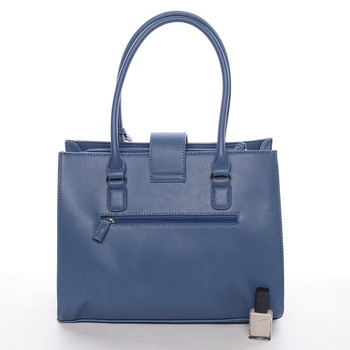 Trendy dámska kabelka do ruky svetlo modrá - David Jones Nayomi