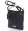 Moderná dámska crossbody kabelka čierna - David Jones azurínom zosieťovaného