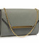 Luxusná šedá listová kabelka LS Fashion 0293