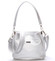 Dámska crossbody kabelka strieborná - Delami Fanetta