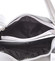 Dámska crossbody kabelka strieborná - Delami Fanetta
