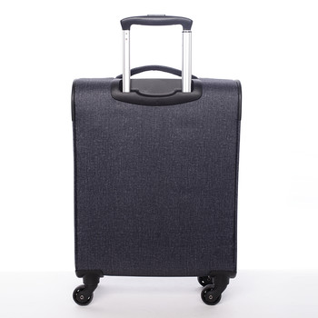 Odľahčený cestovný kufor sivý - Menqite Kisar M